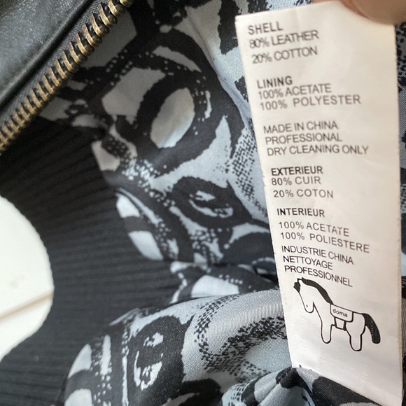 Doma leather bomber jacket - Picture 8 of 8